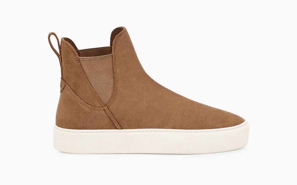 Ugg Sneaker Womens - Ugg Mauna Brown - 382WFKHBO